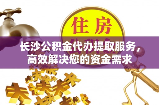 雄安新区长沙公积金代办提取服务，高效解决您的资金需求