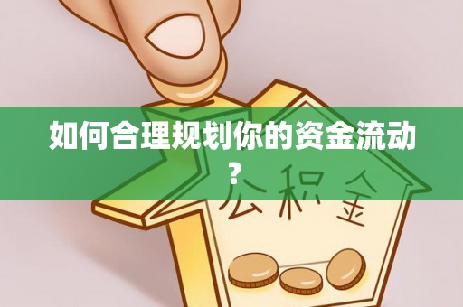 雄安新区如何合理规划你的资金流动？