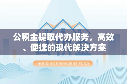 雄安新区公积金提取代办服务，高效、便捷的现代解决方案