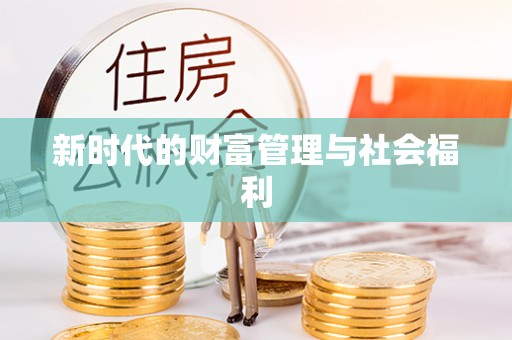 雄安新区新时代的财富管理与社会福利