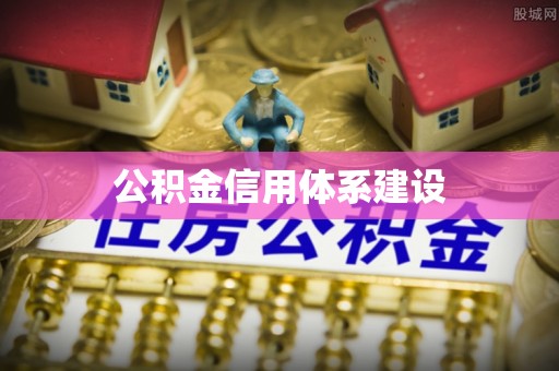 雄安新区公积金信用体系建设
