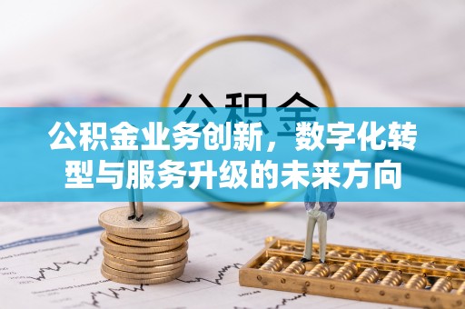雄安新区公积金业务创新，数字化转型与服务升级的未来方向
