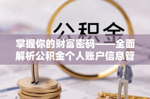 雄安新区掌握你的财富密码——全面解析公积金个人账户信息管理与优化