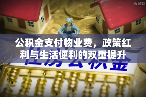 雄安新区公积金支付物业费，政策红利与生活便利的双重提升