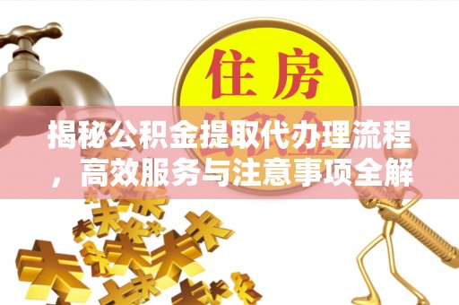 雄安新区揭秘公积金提取代办理流程，高效服务与注意事项全解析