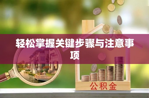 雄安新区轻松掌握关键步骤与注意事项