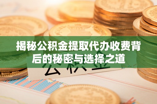 雄安新区揭秘公积金提取代办收费背后的秘密与选择之道