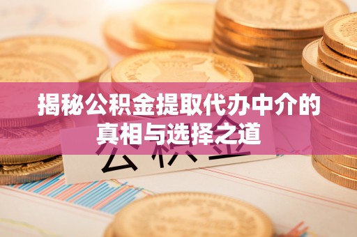雄安新区揭秘公积金提取代办中介的真相与选择之道