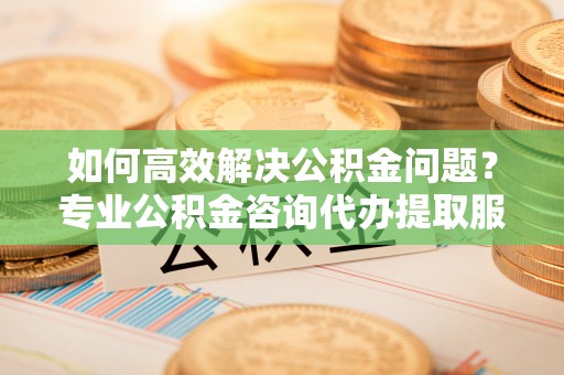 雄安新区如何高效解决公积金问题？专业公积金咨询代办提取服务来帮你