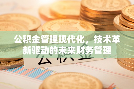 雄安新区公积金管理现代化，技术革新驱动的未来财务管理