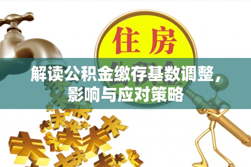 雄安新区解读公积金缴存基数调整，影响与应对策略