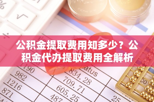 雄安新区公积金提取费用知多少？公积金代办提取费用全解析